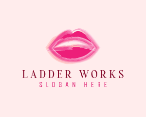 Beauty Lips Cosmetics  logo design