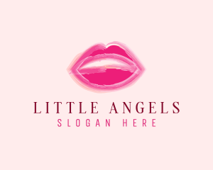 Beauty Lips Cosmetics  logo design