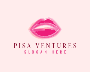 Beauty Lips Cosmetics  logo design