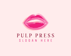 Beauty Lips Cosmetics  logo design