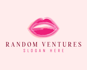 Beauty Lips Cosmetics  logo design