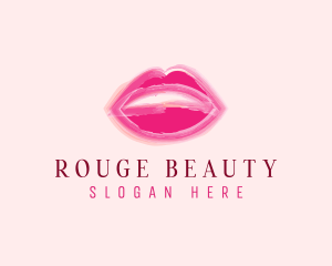 Beauty Lips Cosmetics  logo design