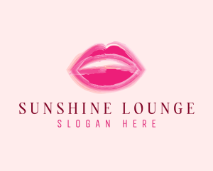 Beauty Lips Cosmetics  logo design