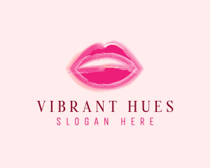 Beauty Lips Cosmetics  logo design