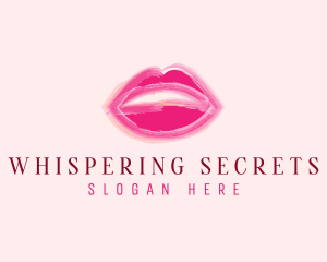 Beauty Lips Cosmetics  logo design