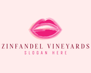 Beauty Lips Cosmetics  logo design