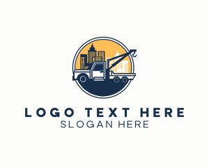 Vehicle - City Tow Truck logo design