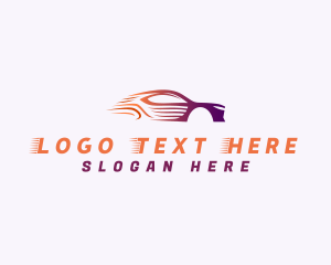 Automobile - Sports Car Driving logo design