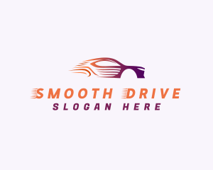 Sports Car Driving logo design