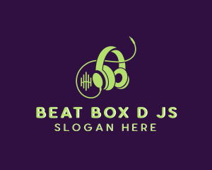 Dj - Dj Beat Music logo design