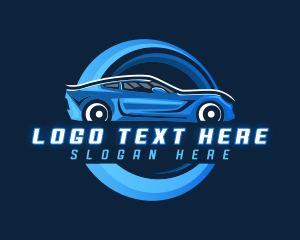 Engine - Car Automotive Detailing logo design