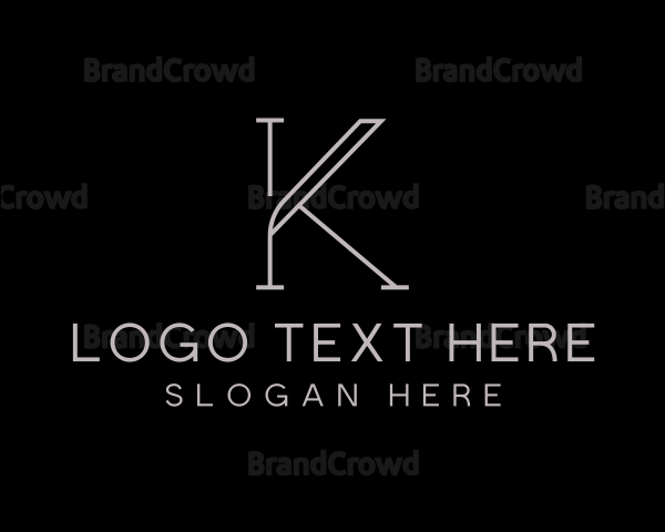 Professional Business Firm Letter K Logo