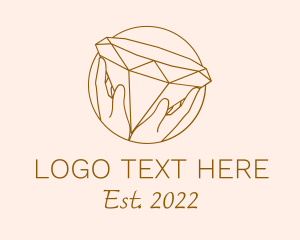 Luxurious - Luxury Diamond Jewelry logo design