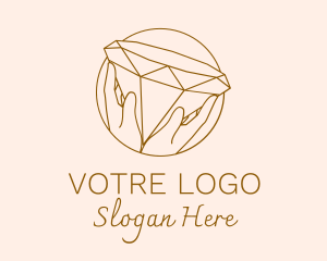 Luxury Diamond Jewelry Logo
