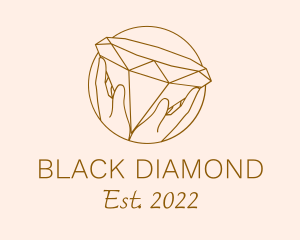 Luxury Diamond Jewelry logo design