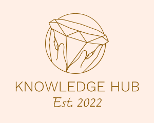 Luxury Diamond Jewelry logo design