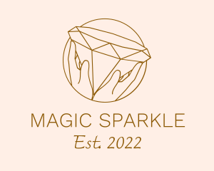 Luxury Diamond Jewelry logo design