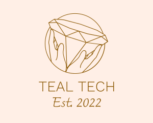 Luxury Diamond Jewelry logo design