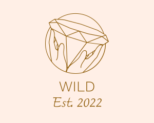 Gem Diamond Jewelry logo design