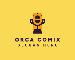 Trophy Mic Podcast Logo