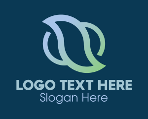 Gradient - Gradient Leaf Whirl logo design