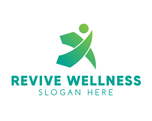 Recovery - Fitness Trainer Gym logo design