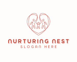 Family Heart Counseling logo design