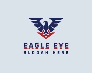 Eagle Wings Aviation logo design