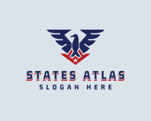 Eagle Wings Aviation logo design