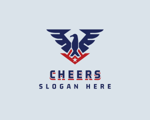 United States - Eagle Wings Aviation logo design