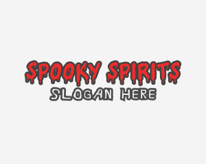 Spooky Blood Business logo design