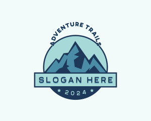 Mountaineering Travel Tour logo design