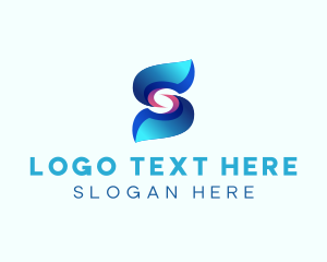 Calligraphy - Creative Agency Letter S logo design
