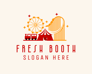 Booth - Festival Amusement Park logo design