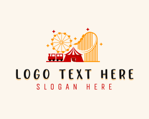 Booth - Festival Amusement Park logo design