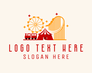 Theme Park - Festival Amusement Park logo design