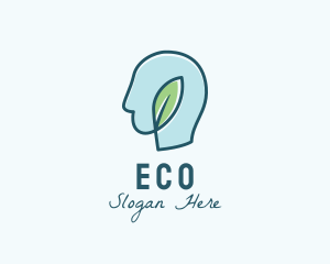 Brain - Leaf Mind Therapy logo design