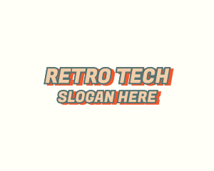 Minimalist Retro Business logo design