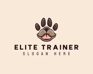 Dog Paw Pet logo design