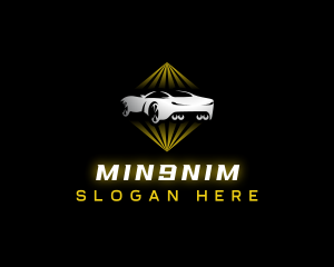 Retro Car - Automotive Car Detailing logo design