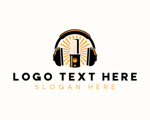 Singer - Recording Microphone Headset logo design