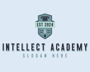 Academic - Academic Learning University logo design