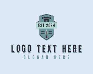 Tutor - Academic Learning University logo design