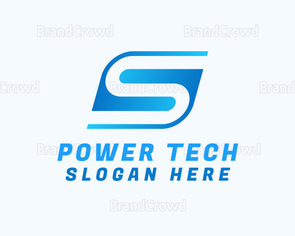 Digital Tech Letter S Logo