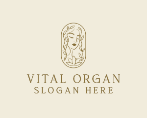 Organic Beauty Cosmetics logo design