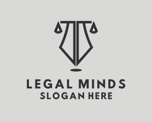 Pen Legal Advice logo design