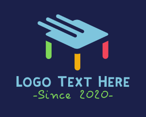 Fast - Colorful Kindergarten Table logo design