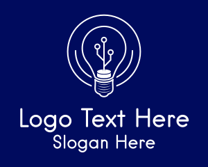 Light Bulb Technology Logo