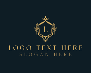 Luxury - Royal Shield Luxury Boutique logo design