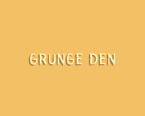 Grunge - Retro Grunge Chalk logo design